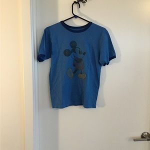 Disney  Mickey Mouse  Blue Boys shirt Size Large (10-12) $18